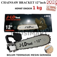 JLD Mini Chainsaw 12 inc Gergaji Mesin kit Chainsaw Bracket Gerinda