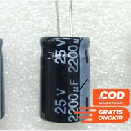 ELCO 2200 UF 25 CAPACITOR VOLT 2200UF 25V
