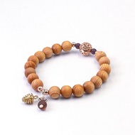 限量台灣檜木手珠18粒8mm 松果玫瑰 重油台檜木佛珠念珠 手鍊串珠