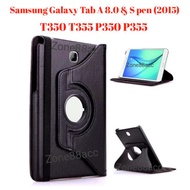 Rotary Cover Samsung Tab A 8.0 S pen 2015 / T350/ T355/ P350/ P355 samsung tab a8 with s pen galaxy 