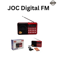 JOC (Memory card)Radio Al-Quran- Rechargeable USB Radio FM Digital MP3