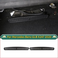 For Mercedes Benz A B Class W177 W247 GLB X247ABS Black Car Seat Under Air Outlet Frame Trim Cover A