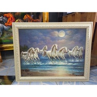 Photo Frame 8 Horse Views Home Decoration Shop Gift Souvenir Retirement Give As Gifts For Various Oc