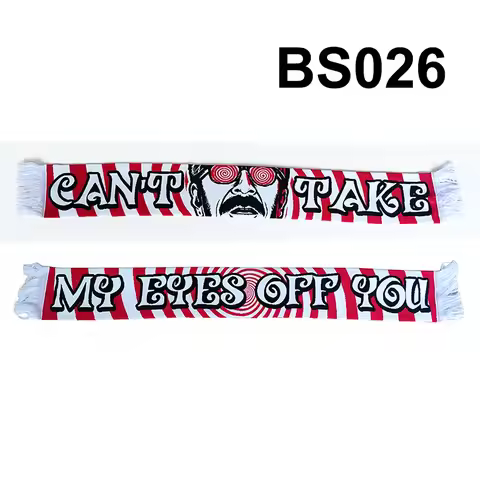 135*18 cm Size Retro Ultras Hapoel Beer Sheva ULTRA SOUTH Can't Take My EYES OFF YOU Scarf for Fans 