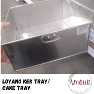 Loyang Kek/handmade loyang cake tray