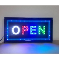 OPEN LED Sign Message Shop Decoration Signs Model TNK-OPEN34