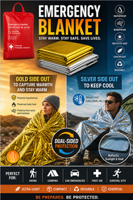 EMERGENCY BLANKET REUSABLE...