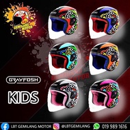 SIRIM} Grayfosh G6 KIDS HELMET BUDAK Premium Quality Kids Helmet Geometric Design LTD KHI KIDS HELME