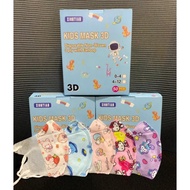 Masker Duckbill Anak Mix Motif 4-12 Tahun 1 Box Isi 50 Pcs/Masker