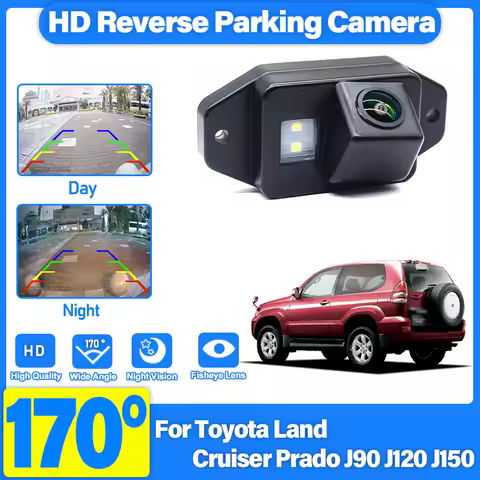 Rear View Reverse Camera Car Vehicle Parking Accessories Full HD CCD Waterproof For Toyota Land Crui