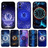 Black silicone phone case chelsea FC for OPPO A1 A98 F23 A3S A5 A3X A3 pro A5 A9 A5S A7 A8 A31 A12 1