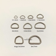 ring d nikel tinggi tali tas dompet kecil besar tebal