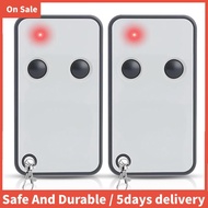 2pack Electric Garage Door Remote Control for  E80 TX54R H80 TX22 M80 TX44R TX12 TX14 433.92MHz 433.