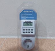 stop kontak timer digital listrik sonovic stopkontak timer listrik digital sonovic