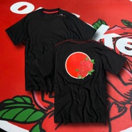 【Premium 220GSM 100% Cotton T-Shirt】GXG  T-SHIRT ROSE CIRCLE 200gsm