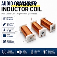 KAIKXIN Speaker Crossover Inductor Coil, 4-6A 0.75mm Audio Inductor Coil, High Current Pure Copper 0