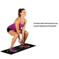 Squat Mat Knee Mat Squat Assist Trainer Pad for Glute Training & Weightlifting - Hip Thrust Pad for