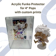 Funko Pop Acrylic Protector Custom Prints Customized Funko Pop Protector