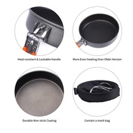 Fire Maple Feast Non-stick Camping Frying Pan Outdoor Hiking Skillet Lightweight Stick Free Cookware