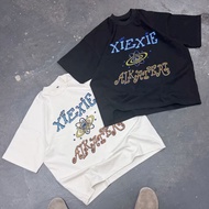 ALKATERI X XIE XIE Vintage Graphic Tee for Men Unisex Premium Distro StreetwearWanita
