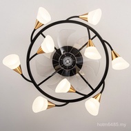 Suction Simple Fan Ceiling Lamp Fan Ceiling Fan Restaurant Household Ceiling Living Room Lamp Fan Cr