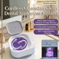 【SG STOCK】✨UltraSonic Aligner Cleaner - UV Sterilizing, Ultrasonic Dental Hygiene Device Oral Care c