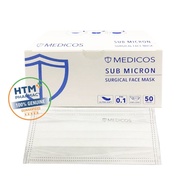 Medicos UltraSoft 4ply Face Mask (Adult) 50's - Snow White