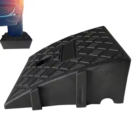 Driveway Curb Ramps for Cars Heavy Duty PVC Ramps for Driveway Lightweight Threshold Ramp for Drivew