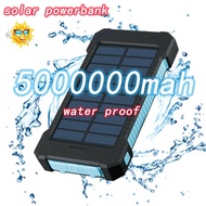 [Ready Stock] Solar Power Bank 50000mAh Dual USB output Outdoor Activities Solar Charging Powerbank External Battery Fast charger Micro-USB / Type C Input Full Capacity （10000mAh）（20000mAh）（50000mAh）（40000mAh）