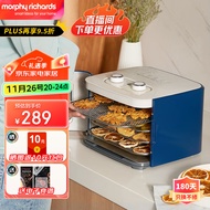 摩飞电器（Morphyrichards） 干果机冻干机家用果干机小型水果风干机宠物零食机食物水果烘干机食品 自制水果干肉干-MR6255轻奢蓝