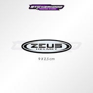 ZEUS HELMET LOGO STICKER