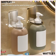 WTTLE Soap Bottle Holder, Free of Punch Transparent Shower Gel Hanger,  Wall Hanger Self-Adhesive Shampoo Holder Bathroom Organizer Holder