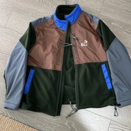 日本預訂 go slow caravan japan 刺繡logo 拼色立領戶外機能 拉鍊口袋 長袖外套