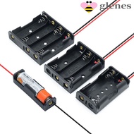 GLENES Battery Box Battery DIY  Cases for AAA Battery 1 2 3 4 Slot 1X 2X 3X 4X Battery Holder