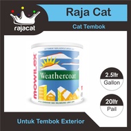 Cat Tembok Exterior MOWILEX WEATHERCOAT 20ltr Warna Tinting