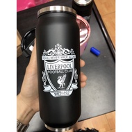 แก้วน้ำ 12Oz สีด้านขอบเงิน แก้วเก็บความเย็น