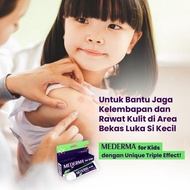 MEDERMA FOR KIDS 20G KRIM PENGHILANG MENYAMARKAN PEMUDAR PENGHALUS TEKSTUR KULIT BEKAS LUKA JERAWAT 