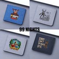99 Nights in the Forest Popular Games Cartoon Portable Zipper Wallet Multi Card Slot Simple Fashion 