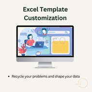 Customization Excel Template Templat Excel Penyesuaian 定制Excel模板