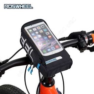 Roswheel-全新自行車防水豎桿袋：雙層觸控手機袋 腳踏車把包 單車頭包 手把手袋 豎桿包 龍頭包 把立包非手機架