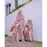 READY! Lunara dress by Gerai Aliyah - gamis ibu bisa couple anak
