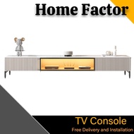 TV Console (Free 🚚🛠️)Type 130 Sintered Stone TV Cabinet Modern Light luxury Living Room TV cabinet