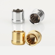 High Quality Gold Plated Rhodium RCA Cap Plug Short-Circuit Socket Phono Connector RCA Shielding Jac