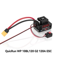 HobbyWing QuicRun WP 10BL120 G2 120A ESC 3652 3660 G2 Motor 2-4S Speed Controller