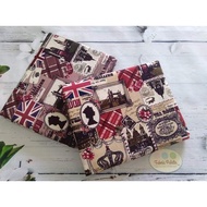 Cotton Linen Fabric - 104 Vintage English