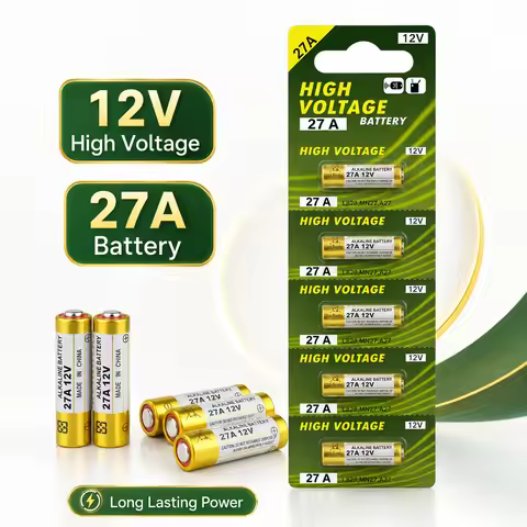 27A 12V Alkaline Battery – L828 VR27 GP27A MN27 MS27 for Remote, Doorbell, Toys, Watches, Calculator