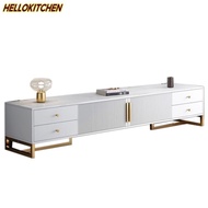 HLK Tv Console Light Luxury Tv Cabinet Nordic Style Cabinet Modern Simple Living Room Household Small Family Tea Table Tv Cabinet Floor Cabinet HLK092