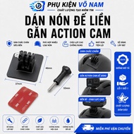 Gopro camera helmet mounting base, helmet mounting accessories