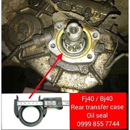 fj40, transfer case oil seal, bj40, fj45, bj45, land cruiser, transmission, Karl cruiser