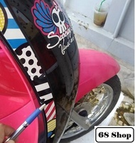 แท้100% ชุดสี scoopy i ปี 2010-2012 scoopy เฟรมscoopy อะไหล่แท้เบิกศูนย์ HONDA สกูปปี้ ไฟเลี้ยวตาปู 